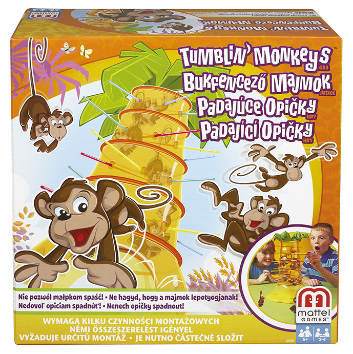 MATTEL - Joc de masăFalling Monkeys 52563