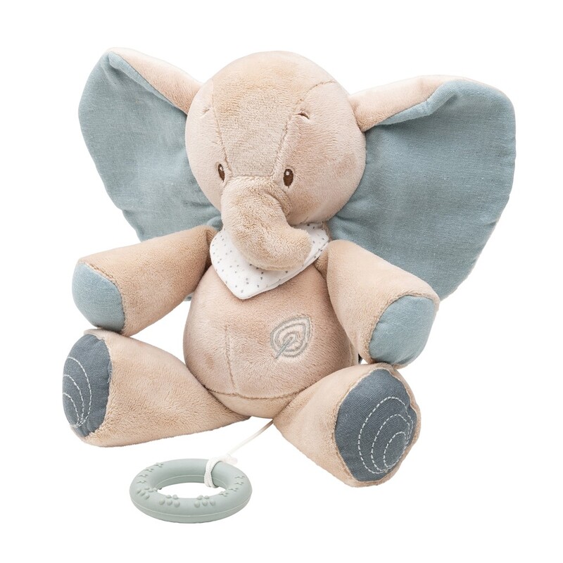 NATTOU - Jucărie de pluș elefant de joacă Axel LA 28 cm