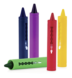 NUBY - Creioane de colorat cu apă 5buc, 36m+.