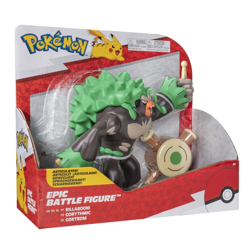 ORBICO - Figurine Pokémon Epic Battle W4, Mix Products