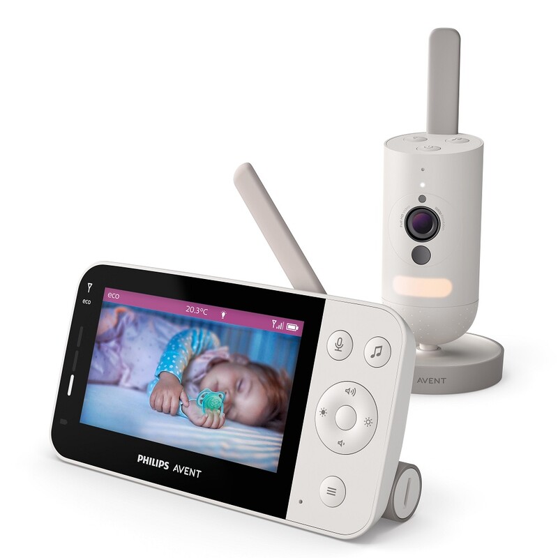 PHILIPS AVENT - Monitor video inteligent pentru copii SCD923