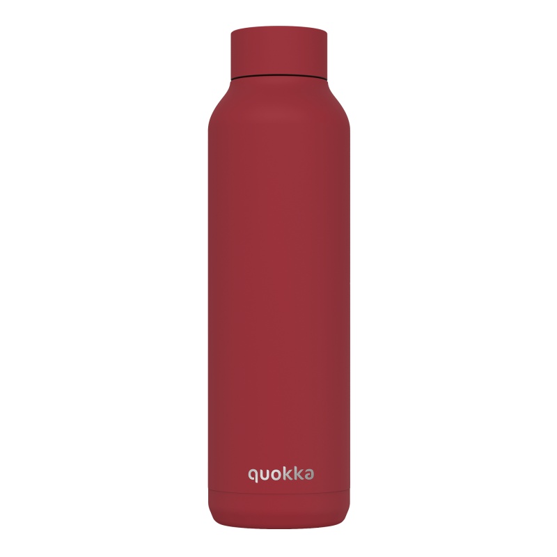 QUOKKA - Sticlă / termos din oțel inoxidabil FIREBRICK RED, 630ml, 12096