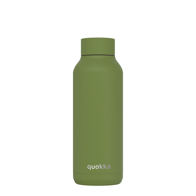 QUOKKA - Sticlă / termos din oțel inoxidabil OLIVE GREEN, 510ml, 11995