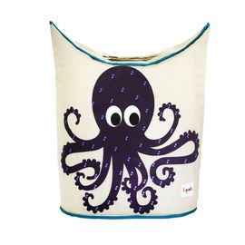 3 SPROUTS - Coș de rufe Octopus Purple