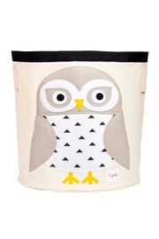 3 SPROUTS - Coș de jucării Snowy Owl White