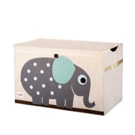 3 SPROUTS - Cufăr de jucărie Elephant Grey