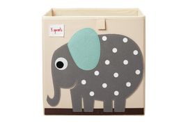 3 SPROUTS - Cutie de depozitare Elephant Gray