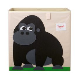 3 SPROUTS - Cutie de depozitare Gorilla Black