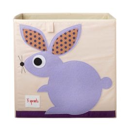 3 SPROUTS - Cutie de depozitare Rabbit Purple