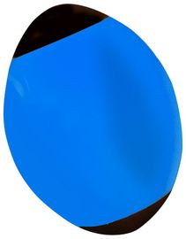 ANDRONI - Minge de fotbal americană moale - diametru 24 cm, albastru