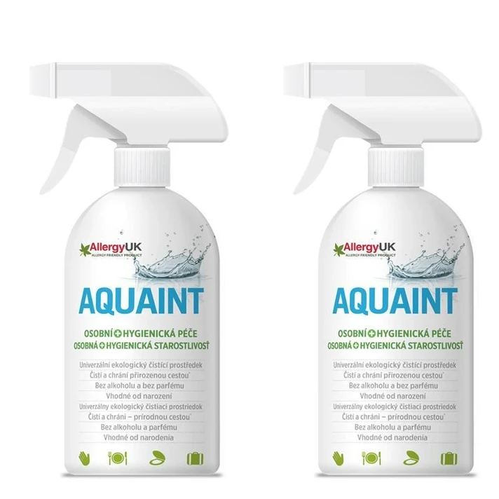 AQUAINT - 2x AQUAINT apă de curățat 100% bio 500 ml