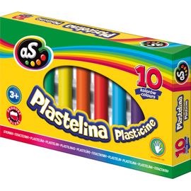 ASTRA - Plastilină AS School 10 culori, 303219002