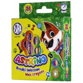 ASTRA - ASTRINO Creioane de ceară pentru copii, set de 24, 316121004