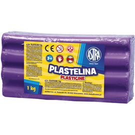 ASTRA - Plastilină 1kg Violet, 303111010