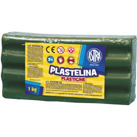 ASTRA - Plastilină 1kg Verde închis, 303111019