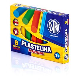 ASTRA - Plastilină de bază 8 culori, 83814902