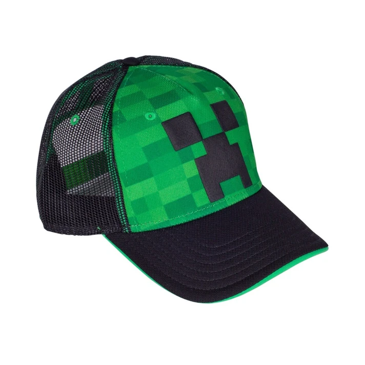 ASTRA - sapcă Minecraft Creeper - Verde