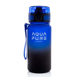 ASTRA - Sticlă sănătoasă AQUA PURE 400 ml - blue/black, 511023004