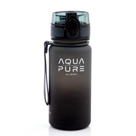 ASTRA - Sticlă sănătoasă AQUA PURE 400 ml - grey/black, 511023005