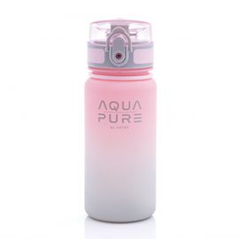 ASTRA - Sticlă sănătoasă AQUA PURE 400 ml - pink/grey, 511023001