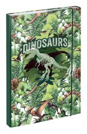 BAAGL - Dosare pentru caiete scolare A4 Dinosaur