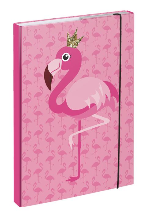 BAAGL - Coperți pentru caiete școlare A4 Flamingo