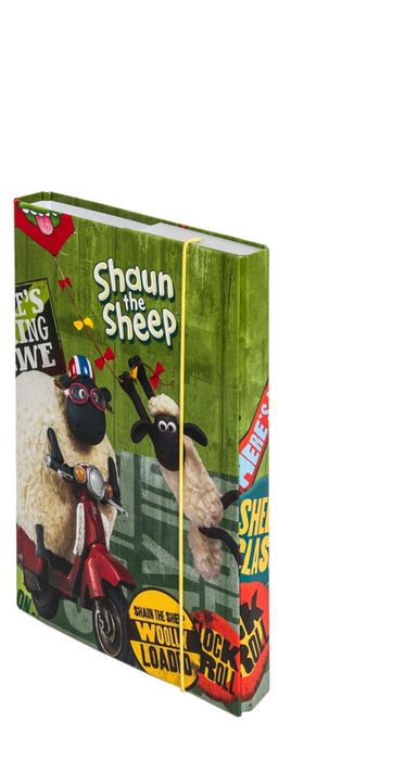 BAAGL - Dosare pentru caiete școlare A5 Shaun the Sheep