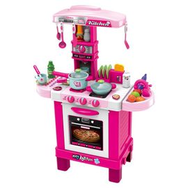 BABY MIX - Bucătărie pentru copii Little Chef roz