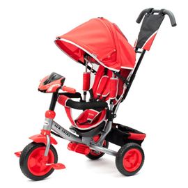 BABY MIX - Tricicletă pentru bebeluși cu lumini Lux Trike roșu