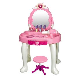 BABY MIX - Măsuță de toaletă pentru copii cu scaun Sandra