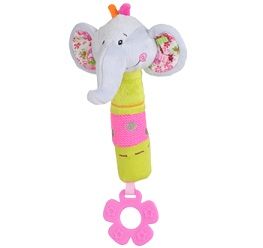 BABY ONO - Jucărie cu scârțâit - Elefant