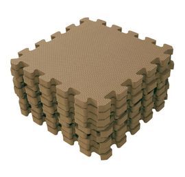 BABYDAN - Covoraș de joacă Puzzle Brown 90x90 cm