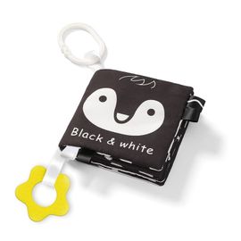BABYONO - Carte senzorială pentru copii BLACK&WHITE