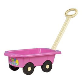 BAYO - Troler pentru copii Tug 45 cm roz
