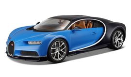 BBURAGO - 1:18 Plus Bugatti Chiron albastru / albastru profund