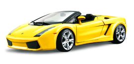 BBURAGO - 1:18 Lamborghini Gallardo Spyder galben