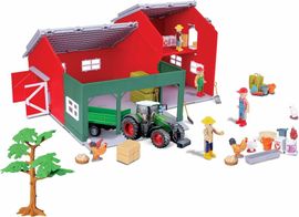BBURAGO - Farmland Farm Set cu tractor