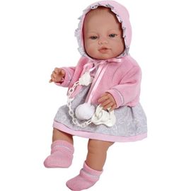 BERBESA - Păpușă-baby de lux Amanda 43cm
