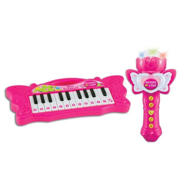 BONTEMPI - Mini pian cu microfon karaoke 602171