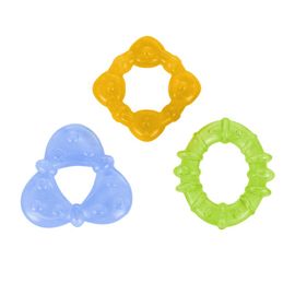 BRIGHT STARTS - Teether cu 3 forme, 3m+.
