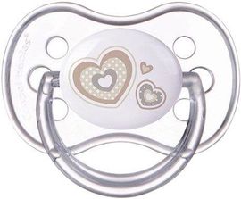 CANPOL BABIES - Suzetă simetrică din silicon 0-6m Nou-născut - bej
