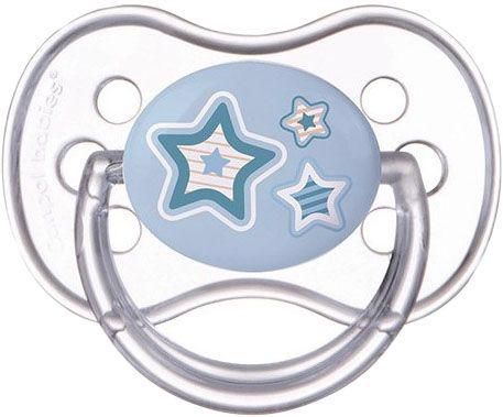 CANPOL BABIES - Suzetă din silicon simetrică 0-6m Nou-născut - albastru
