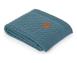 CEBA - Pătură tricotată în cutie cadou 90 x 90 lână Malibu
