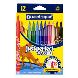 CENTROPEN - 2510 markere Just Perfect, set de 12 markere, set de 12