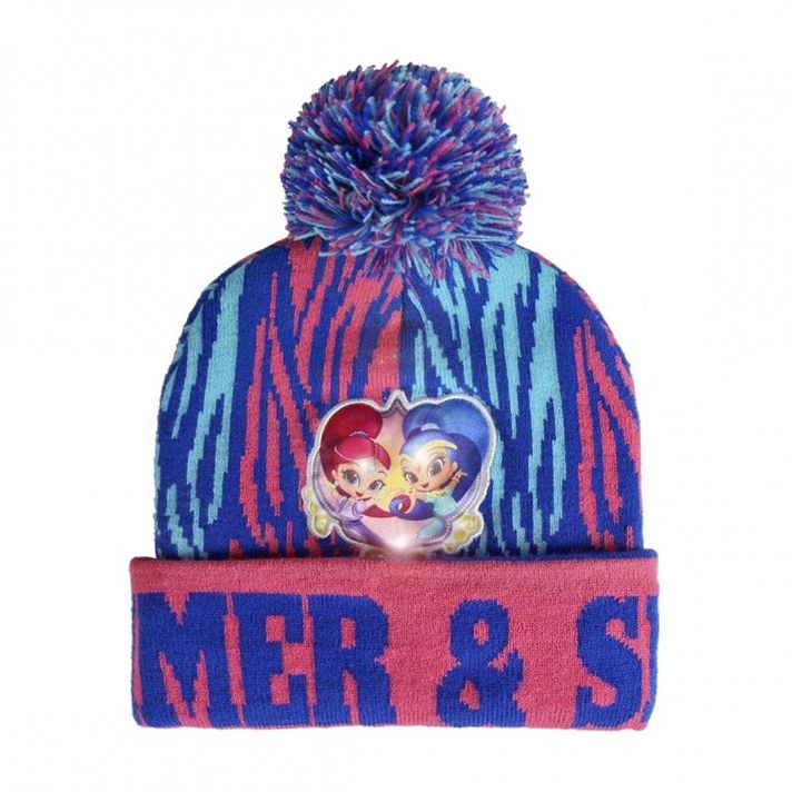 CERDÁ - Pălărie de iarnă pentru copii luminous SHIMMER & SHINE, 2200002569