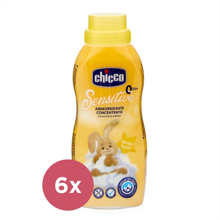 CHICCO - 6x Balsam de rufe concentrat Gentle touch 750 ml