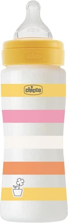 CHICCO - Biberon pentru sugari Well-being silicon 330ml fată