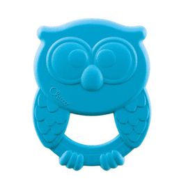 CHICCO - Teether Eco+ Bufnița Owly Owl albastru 3m+