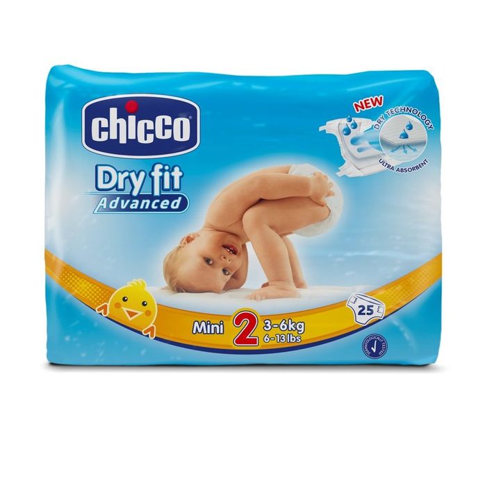 CHICCO - Scutece mini 3-6kg 25 buc.
