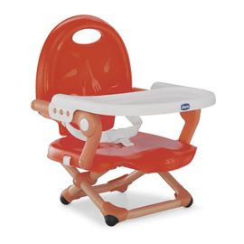 CHICCO - Scaun portabil de buzunar pentru scaunul de gustări - roșu poppy